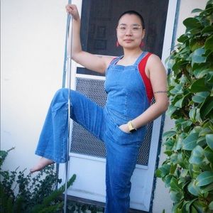 Abercrombie & Fitch Denim Jumpsuit